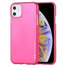 GOOSPERY i-JELLY TPU Shockproof and Scratch Case for iPhone 11(Rose Red) - 1