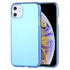 GOOSPERY i-JELLY TPU Shockproof and Scratch Case for iPhone 11(Blue) - 1