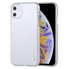 GOOSPERY i-JELLY TPU Shockproof and Scratch Case for iPhone 11(Silver) - 1