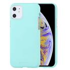 GOOSPERY SOFE FEELING TPU Shockproof and Scratch Case for iPhone 11(Mint Green) - 1