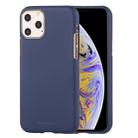 GOOSPERY SOFE FEELING TPU Shockproof and Scratch Case for iPhone 11 Pro Max(Dark Blue) - 1