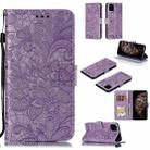 Lace Flower Horizontal Flip Leather Case with Holder & Card Slots & Wallet for iPhone 11 Pro Max(Purple) - 1