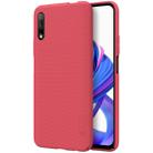 NILLKIN Frosted Concave-convex Texture PC Case For Huawei Honor 9X(Red) - 1