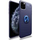 For iPhone 11 Pro lenuo Shockproof TPU Case with Invisible Holder (Blue) - 1