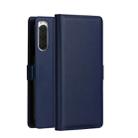 DZGOGO MILO Series PC + PU Horizontal Flip Leather Case with Holder & Card Slot & Wallet For Sony Xperia 2(Blue) - 1