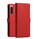 DZGOGO MILO Series PC + PU Horizontal Flip Leather Case with Holder & Card Slot & Wallet For Sony Xperia 2(Red) - 1
