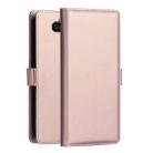 DZGOGO MILO Series PC + PU Horizontal Flip Leather Case with Holder & Card Slot & Wallet For Sony Xperia 20(Rose Gold) - 1