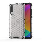 Shockproof Honeycomb PC + TPU Case for Xiaomi CC9 / A3 Lite(Transparent) - 1