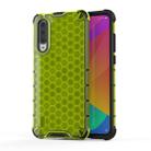 Shockproof Honeycomb PC + TPU Case for Xiaomi CC9 / A3 Lite(Green) - 1