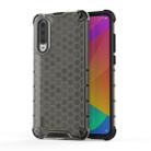 Shockproof Honeycomb PC + TPU Case for Xiaomi CC9 / A3 Lite(Black) - 1