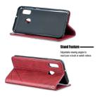 Rhombus Texture Horizontal Flip Magnetic Leather Case with Holder & Card Slots For Galaxy A10e / A20e(Red) - 4