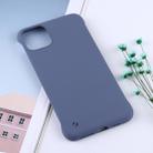 Frosted Anti-skidding PC Protective Case for iPhone 11(Blue) - 1