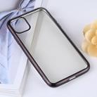 Transparent TPU Anti-Drop And Waterproof Mobile Phone Protective Case for iPhone 11 Pro(Black) - 1