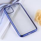 Transparent TPU Anti-Drop And Waterproof Mobile Phone Protective Case for iPhone 11 Pro Max(Blue) - 1