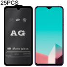 25 PCS AG Matte Frosted Full Cover Tempered Glass For Vivo X21 / Y85 - 1