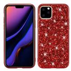 Glitter Powder Shockproof TPU Protective Case for iPhone 11 Pro(Red) - 1