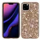 Glitter Powder Shockproof TPU Protective Case for iPhone 11 Pro(Gold) - 1