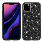 Glitter Powder Shockproof TPU Protective Case for iPhone 11 Pro Max(Black) - 1