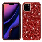 Glitter Powder Shockproof TPU Protective Case for iPhone 11 Pro Max(Red) - 1