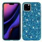 Glitter Powder Shockproof TPU Protective Case for iPhone 11 Pro Max(Blue) - 1