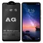 AG Matte Frosted Full Cover Tempered Glass For Xiaomi Redmi Note 6 Pro - 1