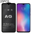 25 PCS AG Matte Frosted Full Cover Tempered Glass For Xiaomi Mi 8 - 1