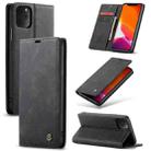 CaseMe-013 Multifunctional Horizontal Flip Leather Case with Card Slot & Holder & Wallet for iPhone 11 Pro(Black) - 1