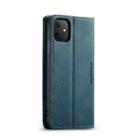 CaseMe-013 Multifunctional Horizontal Flip Leather Case with Card Slot & Holder & Wallet for iPhone 11(Blue) - 3