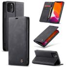 CaseMe-013 Multifunctional Horizontal Flip Leather Case with Card Slot & Holder & Wallet for iPhone 11 Pro Max(Black) - 1