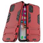 Shockproof PC + TPU Case with Holder for 11(Red) - 1