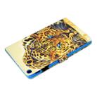 Colored Drawing Pattern Horizontal Flip PU Leather Case with Holder & Card Slots For Galaxy Tab A 10.1 (2019) / T510 / T515(Leopard) - 8