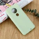 Solid Color Liquid Silicone Shockproof Full Coverage Case For Motorola Moto G7 & G7 Plus(Green) - 1
