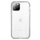 For iPhone 11 Pro ROCK Shiny Series Shockproof TPU + PC Protective Case (Transparent Silver) - 1