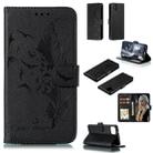 Feather Pattern Litchi Texture Horizontal Flip Leather Case with Wallet & Holder & Card Slots For Google Pixel 4XL(Black) - 1