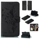 Feather Pattern Litchi Texture Horizontal Flip Leather Case with Wallet & Holder & Card Slots For Xiaomi Redmi 7(Black) - 1