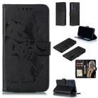 Feather Pattern Litchi Texture Horizontal Flip Leather Case with Wallet & Holder & Card Slots For Huawei P Smart Z / Y9 Prime (2019)(Black) - 1