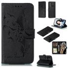 Feather Pattern Litchi Texture Horizontal Flip Leather Case with Wallet & Holder & Card Slots For Huawei P20 Lite (2019) / Nova 5i(Black) - 1