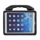 Shockproof EVA Thumb Bumper Case with Handle & Holder for iPad 9.7(Black) - 2