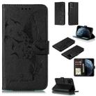 For iPhone 11 Pro Feather Pattern Litchi Texture Horizontal Flip Leather Case with Wallet & Holder & Card Slots (Black) - 1