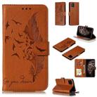 For iPhone 11 Pro Max Feather Pattern Litchi Texture Horizontal Flip Leather Case with Wallet & Holder & Card Slots (Brown) - 1