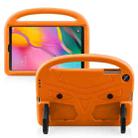 Shockproof EVA Bumper Case with Handle & Holder for Galaxy Tab A 10.1 T510 / T515(Orange) - 1