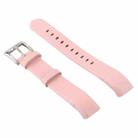 Smart Watch Shiny Leather Watch Band for Fitbit Alta(Pink) - 1