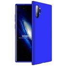 GKK Three Stage Splicing Full Coverage PC Case For Galaxy Note10+(Blue) - 2