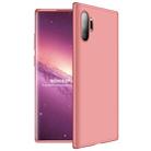 GKK Three Stage Splicing Full Coverage PC Case For Galaxy Note10+(Rose Gold) - 2