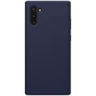 NILLKIN Flex Pure Series Solid Color Liquid Silicone Dropproof Protective Case for Galaxy Note 10 / Note 10 5G(Blue) - 1