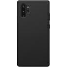 NILLKIN Flex Pure Series Solid Color Liquid Silicone Dropproof Protective Case for Galaxy Note 10+ / Note 10+ 5G(Black) - 1