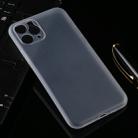 For iPhone 11 Pro Ultra-thin Frosted PP Case(Transparent) - 1