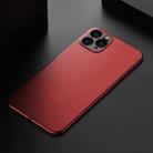 For iPhone 11 Pro Max Ultra-thin Frosted PP Case(Red) - 1