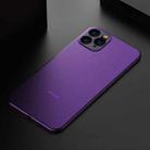 For iPhone 11 Ultra-thin Frosted PP Case(Purple) - 1