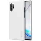 NILLKIN Frosted Concave-convex Texture PC Case for Galaxy Note 10+ / Note 10+ 5G(White) - 1